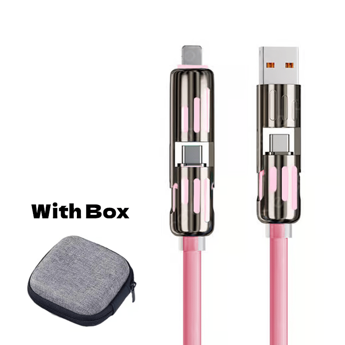 đ„4 az 1-ben USB töltĆkĂĄbel, gyors töltĂ©sâĄ