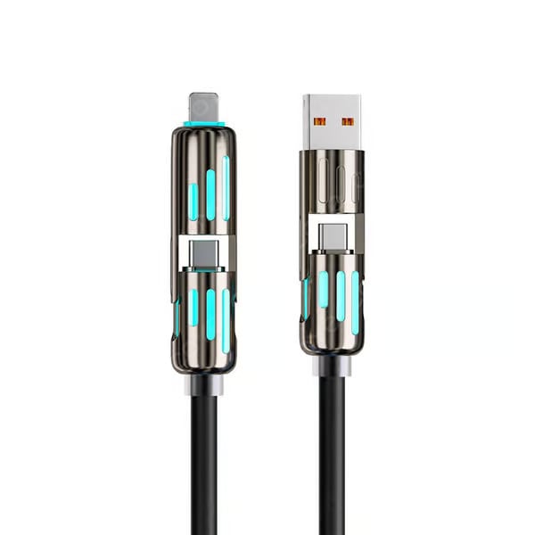 đ„4 az 1-ben USB töltĆkĂĄbel, gyors töltĂ©sâĄ