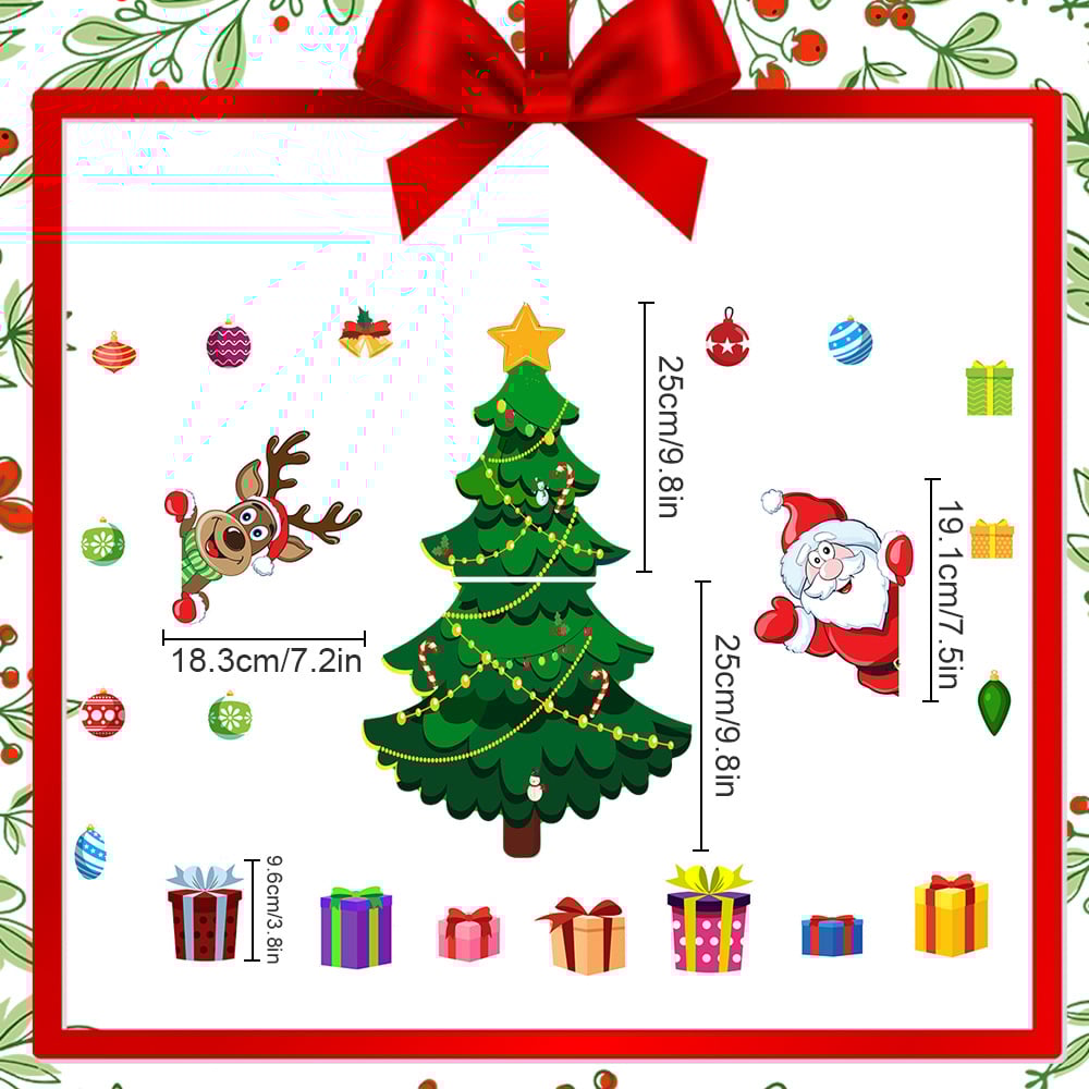 🎁🎅 Karácsonyi témájú mágneses matrica🎄