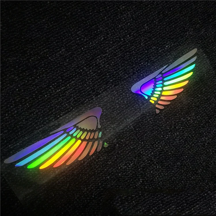 3D angyalszárnyas lézeres autómatrica ✧4 db✧