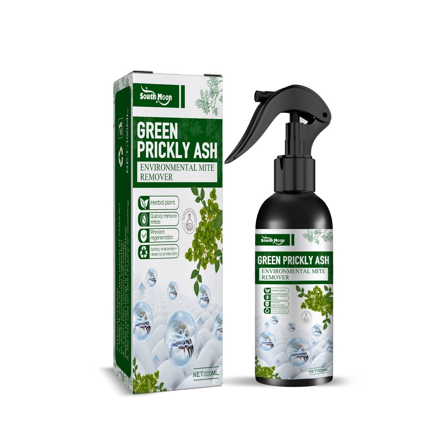 ⚡Korlátozott ideig kapható! Vásároljon 2-t, kap 1-et ingyen⚡-🧑⚕️Erős poratka-eltávolító spray