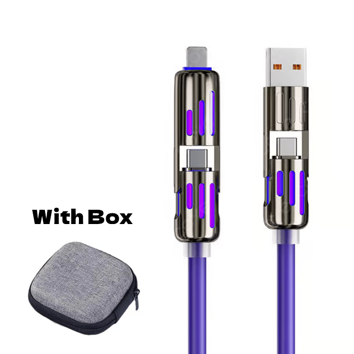 đ„4 az 1-ben USB töltĆkĂĄbel, gyors töltĂ©sâĄ