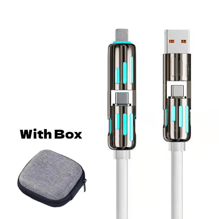 đ„4 az 1-ben USB töltĆkĂĄbel, gyors töltĂ©sâĄ