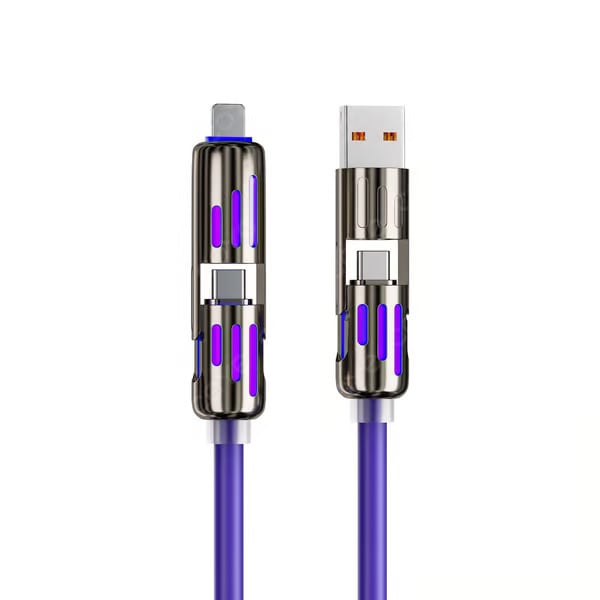 đ„4 az 1-ben USB töltĆkĂĄbel, gyors töltĂ©sâĄ