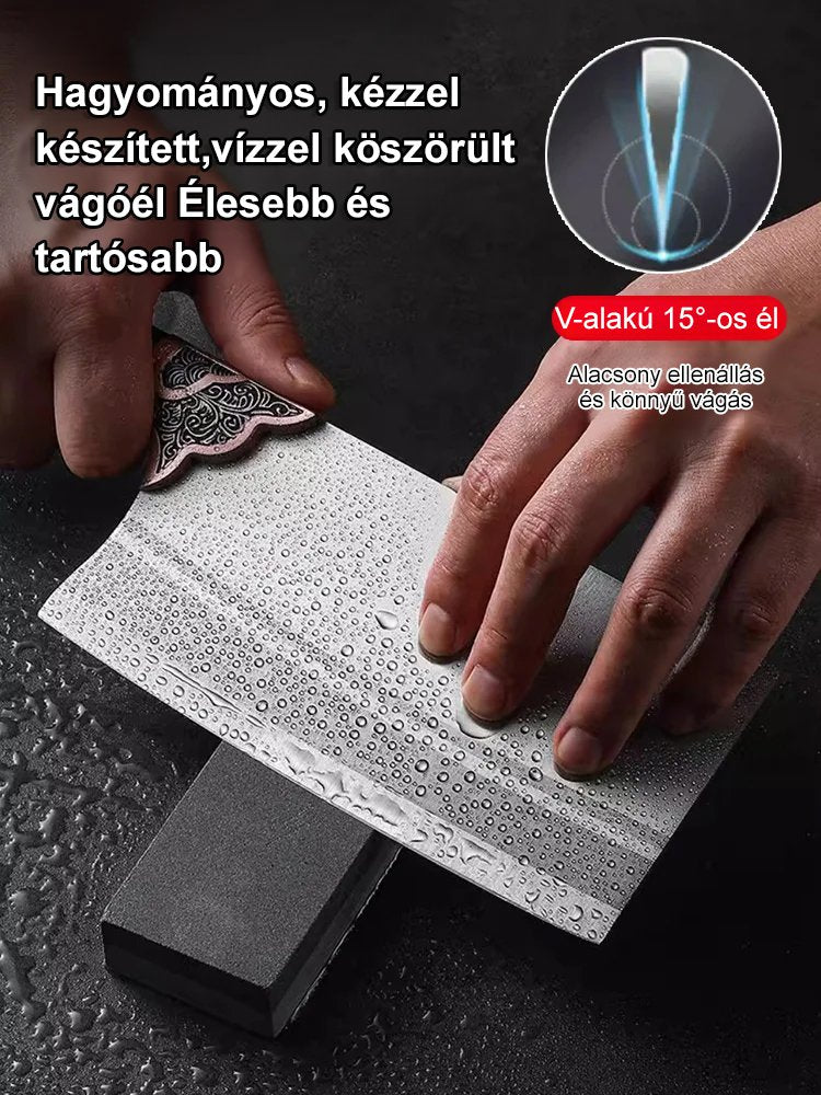 Fading rendkívül éles rozsdamentes acél csúcsú konyhakés HB
