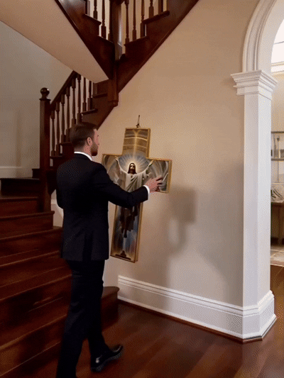 "Evangelium jön" akril fali dekoráció