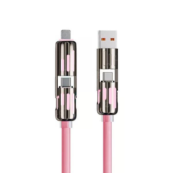 đ„4 az 1-ben USB töltĆkĂĄbel, gyors töltĂ©sâĄ