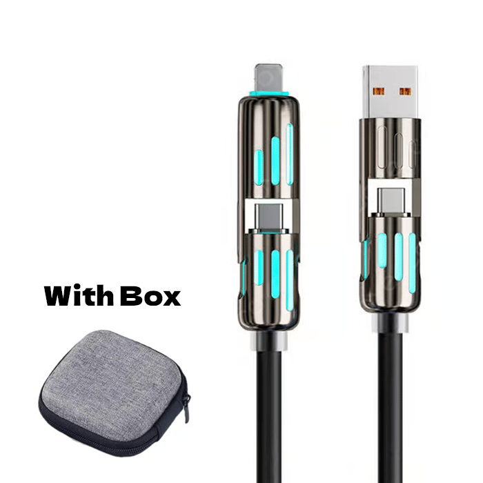 đ„4 az 1-ben USB töltĆkĂĄbel, gyors töltĂ©sâĄ