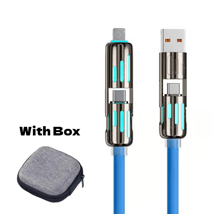 đ„4 az 1-ben USB töltĆkĂĄbel, gyors töltĂ©sâĄ