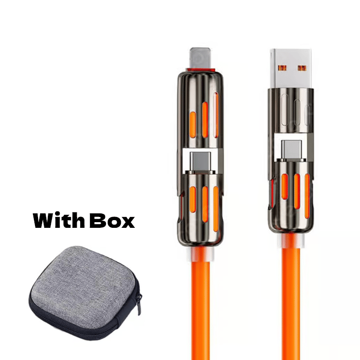 đ„4 az 1-ben USB töltĆkĂĄbel, gyors töltĂ©sâĄ