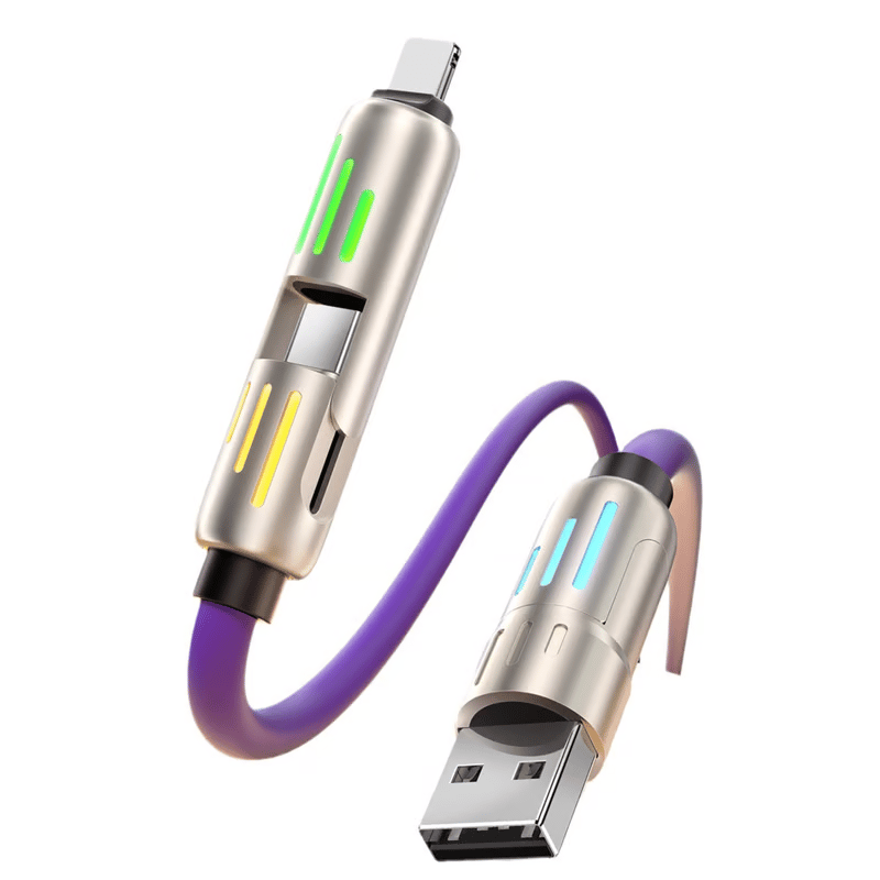 đ„4 az 1-ben USB töltĆkĂĄbel, gyors töltĂ©sâĄ