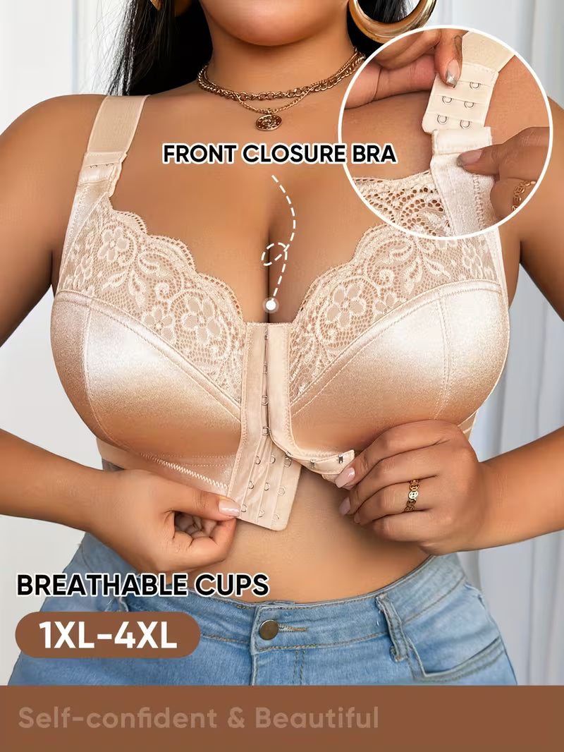 👙TRIUMPH – [4 ks]🔥50% sleva na dámské podprsenky s plným krytím pro ženy plnoštíhlých velikostí – Podprsenky pro plnoštíhlé ženy s výraznými proporcemi