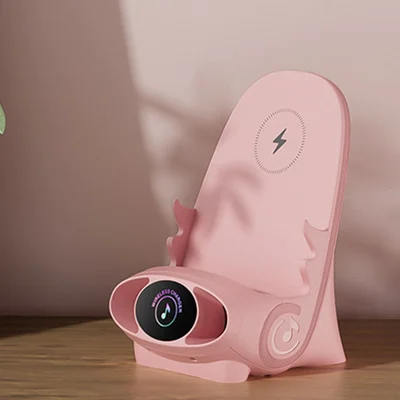 📱 Többfunkciós vezeték nélküli gyors töltő telefonállvány