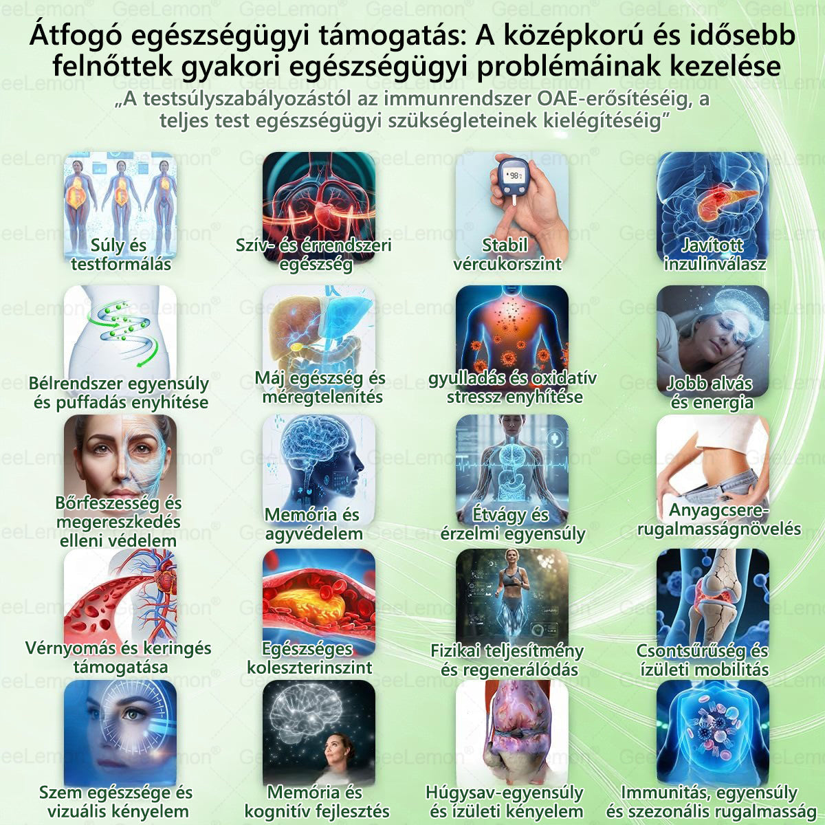 Ajánlott a Semmelweis Kórház által · 👩‍⚕️BENU hivatalos üzlet| 🎁 𝐆𝐞𝑒𝐿𝑒𝐦𝐨𝐧® Glumasetide 8 az 1-ben Karcsú és Egészséges Nano Mikrotűs Tapasz