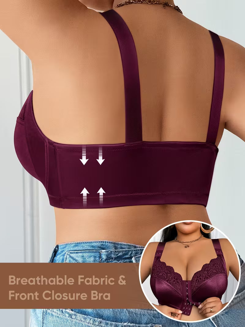 👙TRIUMPH – [4 ks]🔥50% sleva na dámské podprsenky s plným krytím pro ženy plnoštíhlých velikostí – Podprsenky pro plnoštíhlé ženy s výraznými proporcemi