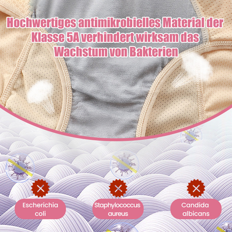 (L-8XL)🌸Vásárolj 2-t, kapsz 1-et ingyen🔥Női Magas Derekú, Szivárgásmentes Alsónemű👙