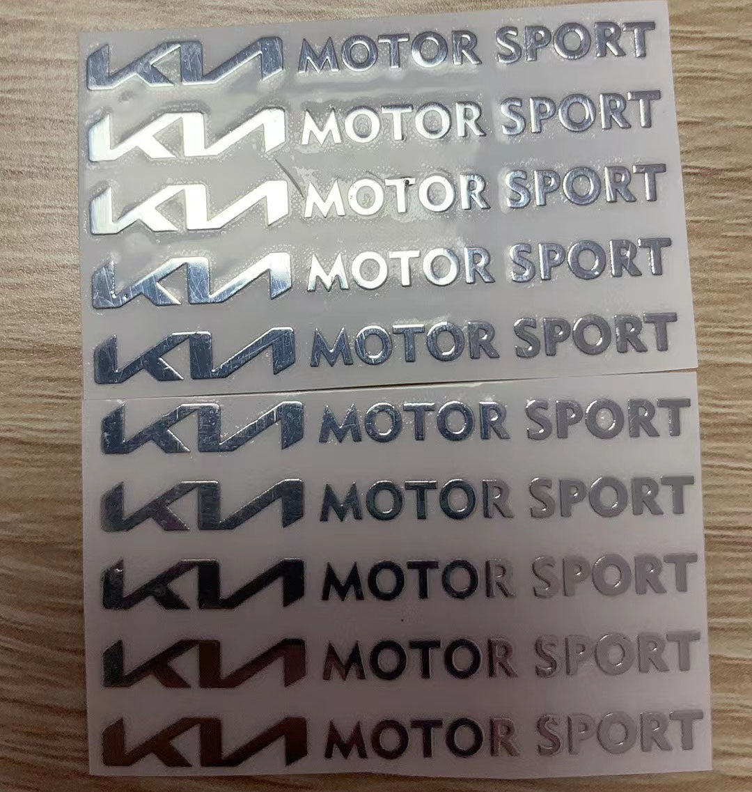 NAGY AKCIÓ🎉50% KEDVEZMÉNY🎉Kreatív 3D alumíniumfólia autómatricák🔥10 DB🔥