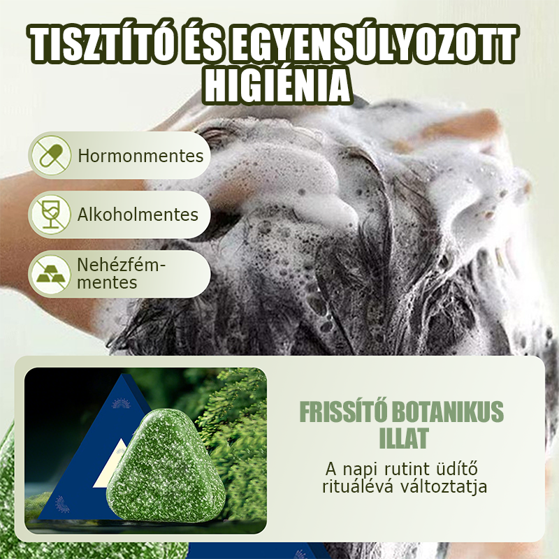 🌿 Természetes Sampon Bár Hajerősítéshez 🌱🥰