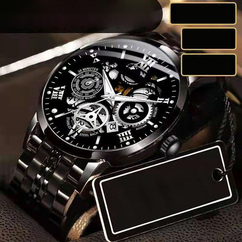 Férfi mechanikus óra automata óraművel