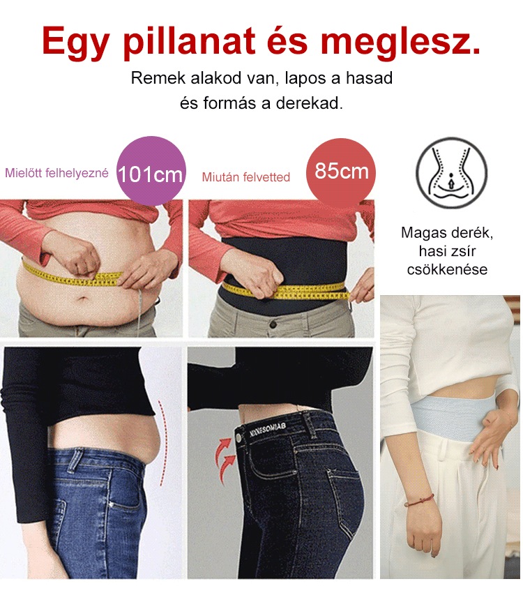 Magas derekú, hasleszorító, fenékemelő, varrat nélküli, üröm antibakteriális alsónemű