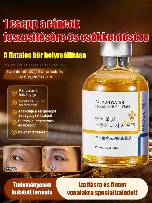 Lazac vízfény ránctalanító szérum -Egy érintéssel eltávolíthatja a ráncokat