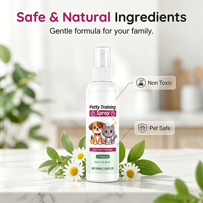 🐶🐱 Tisztasági nevelő spray kutyáknak és macskáknak – elősegíti a tisztasági nevelést ✨