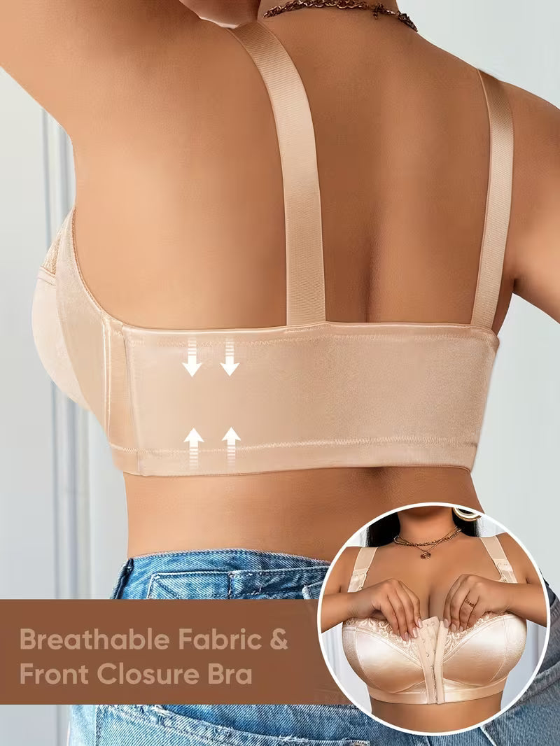 👙TRIUMPH – [4 ks]🔥50% sleva na dámské podprsenky s plným krytím pro ženy plnoštíhlých velikostí – Podprsenky pro plnoštíhlé ženy s výraznými proporcemi