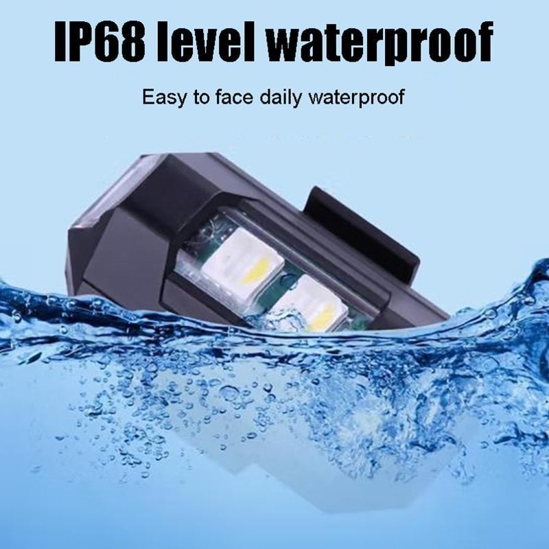 🔥Robbanásveszélyes figyelmeztető lámpa autók és motorkerékpárok központi hálózataihoz