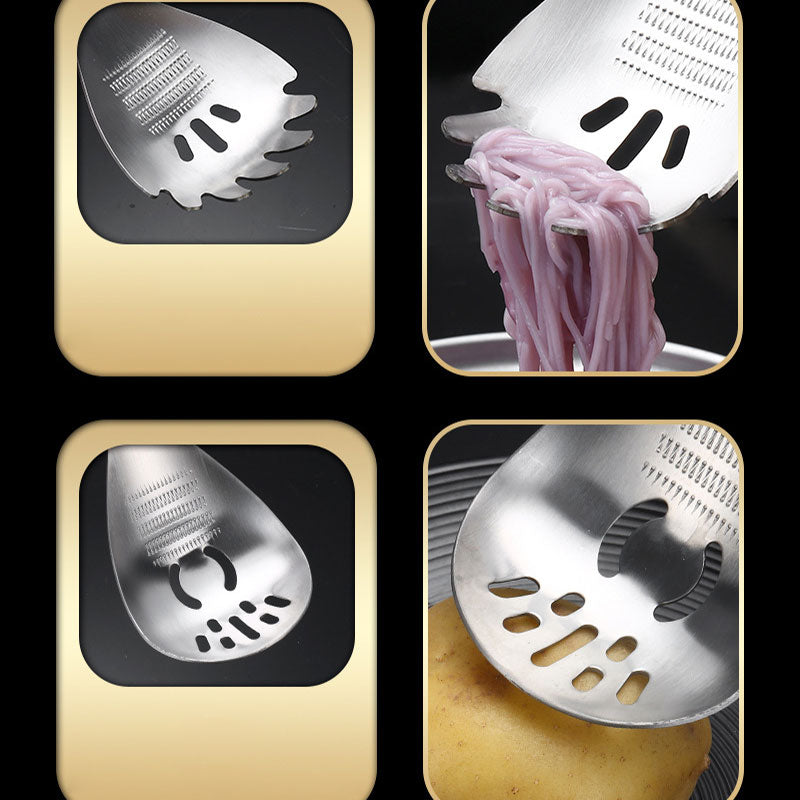 🥄🍳 Tartós, többfunkciós rozsdamentes acél főzőkanál – Konyhai elengedhetetlen kellék 😌